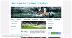 Desktop Screenshot of direcciondeequipos.com